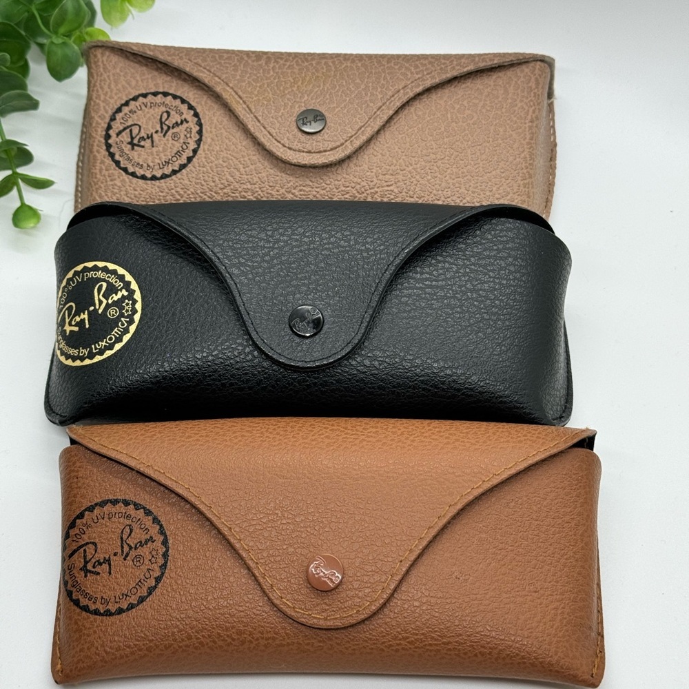 Ray-Ban Sunglasses Eyeglasses Envelope Style Soft Cases Set of 3